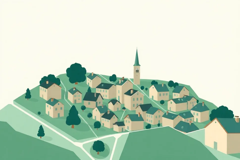 Carte du secteur d'intervention autour de Saint-Estève (66240)